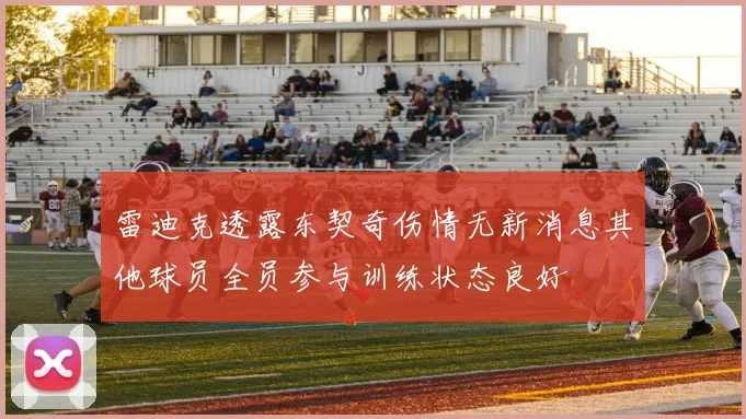 雷迪克透露东契奇伤情无新消息其他球员全员参与训练状态良好